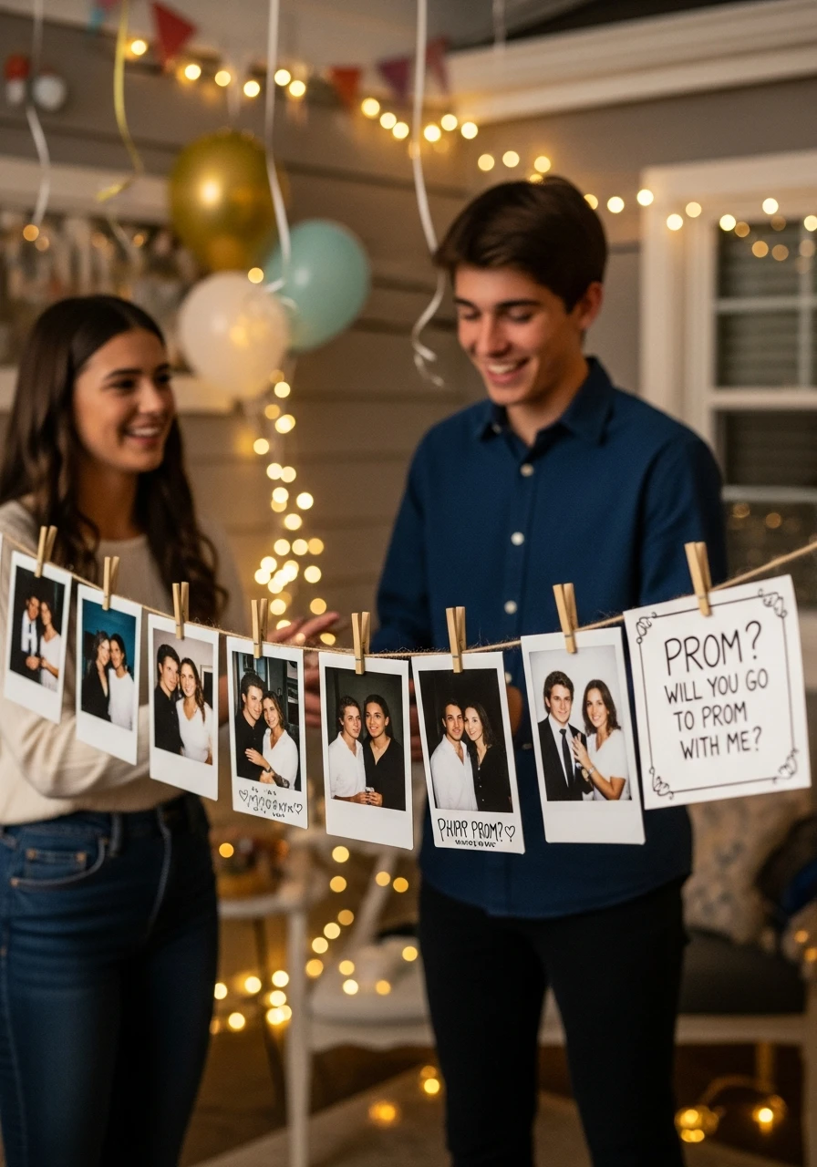 Snap Our Prom Date - Promposal Ideas for Him