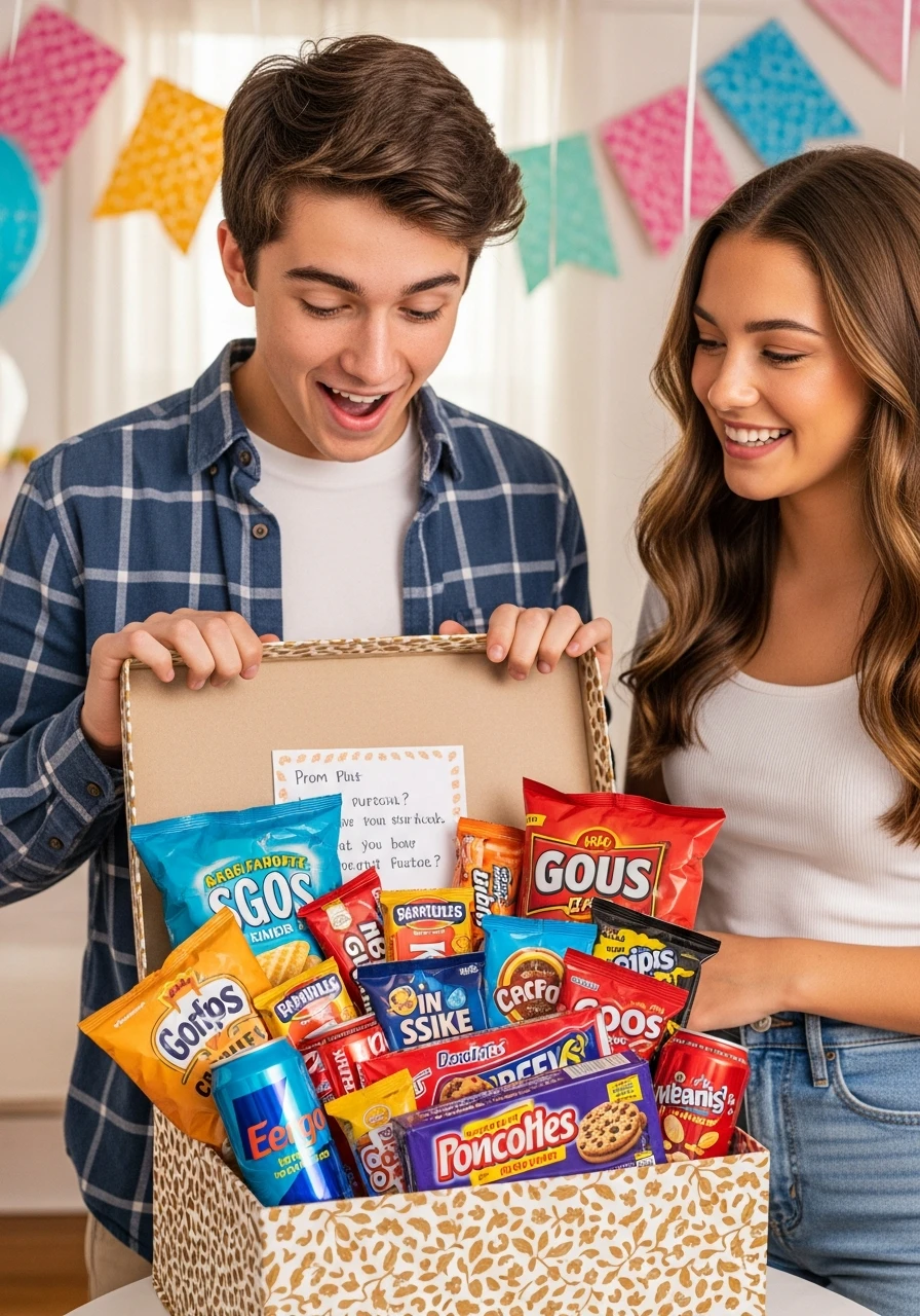 Snack Attack Promposal - Promposal Ideas for Him