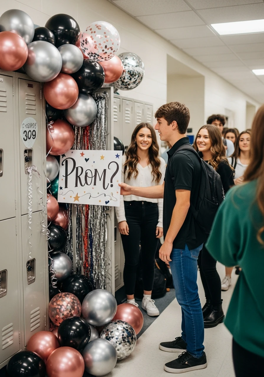 Locker Full of Prom - Promposal Ideas for Him