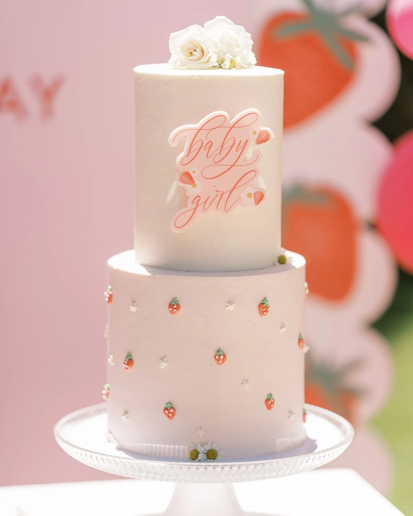 10. Use an Acrylic Cake Topper