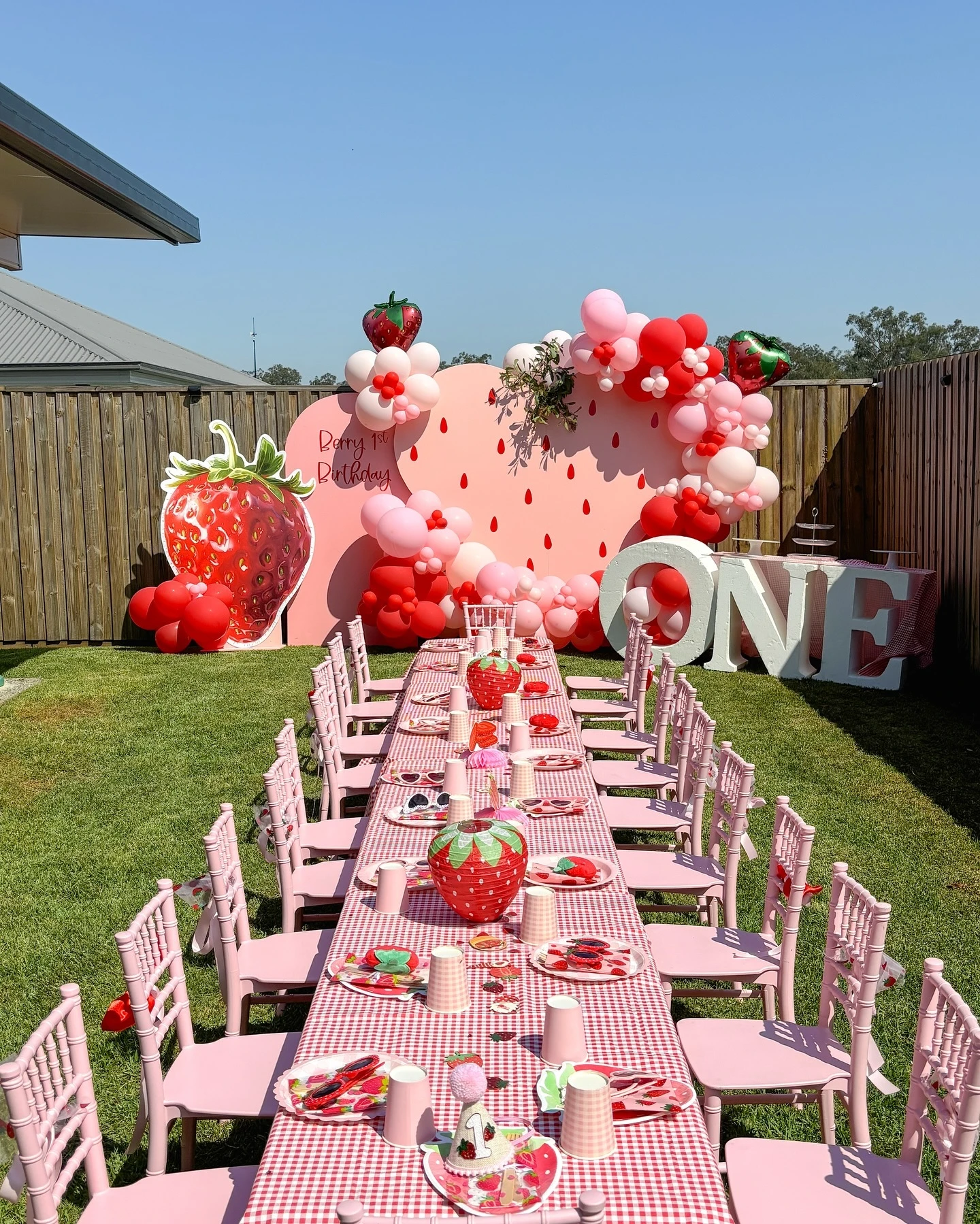 2. Go Big on the Backdrop