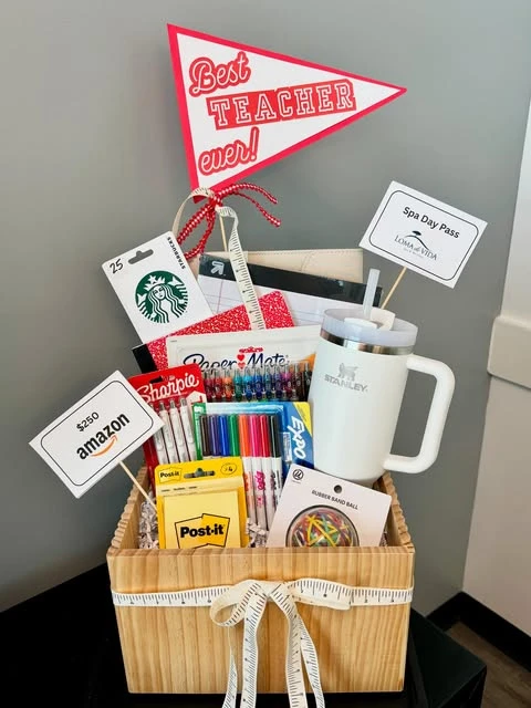 1. The 'Class Gift' Basket