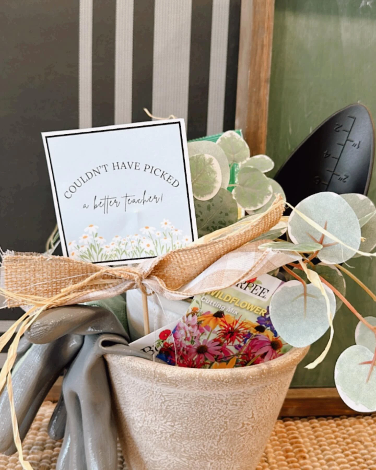 8. A Themed Gardening Pot