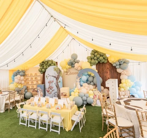 4. Professional Tent Reception