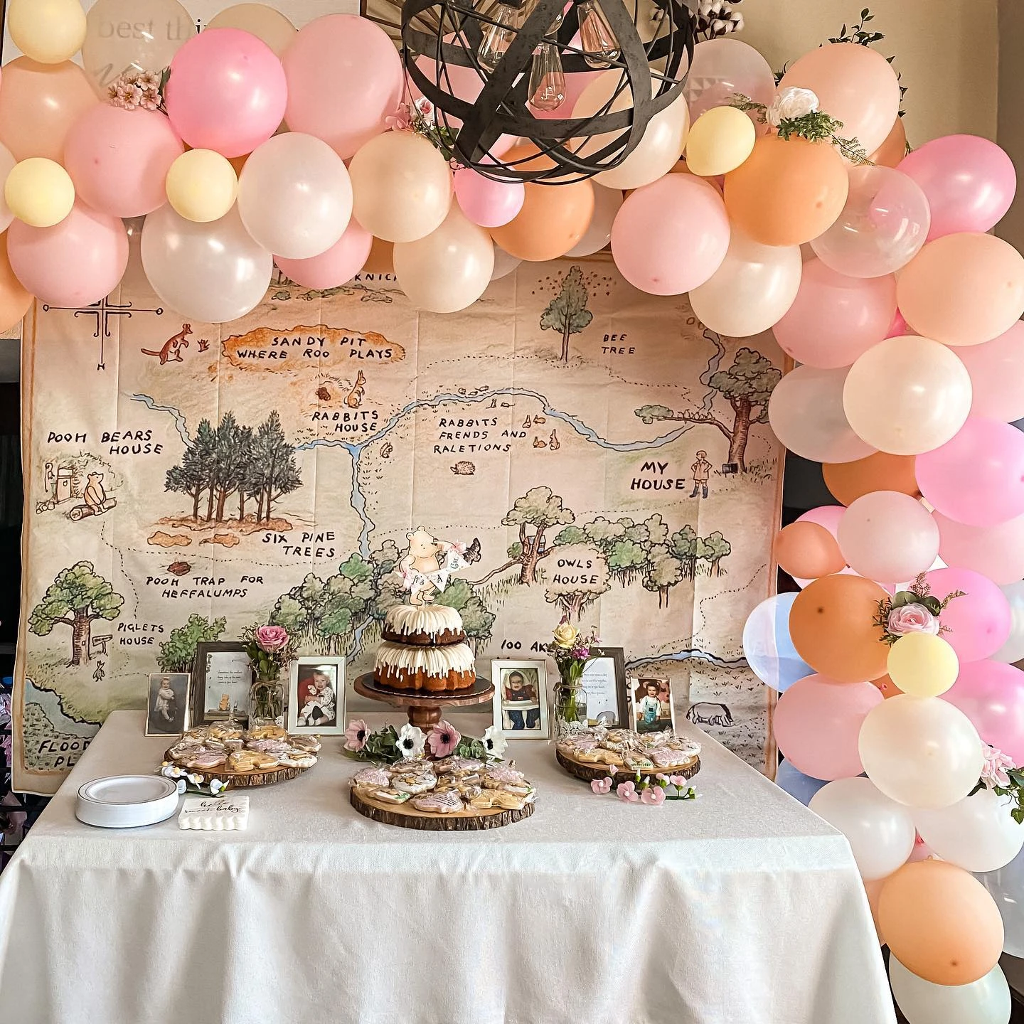7. Hundred Acre Wood Map Backdrop