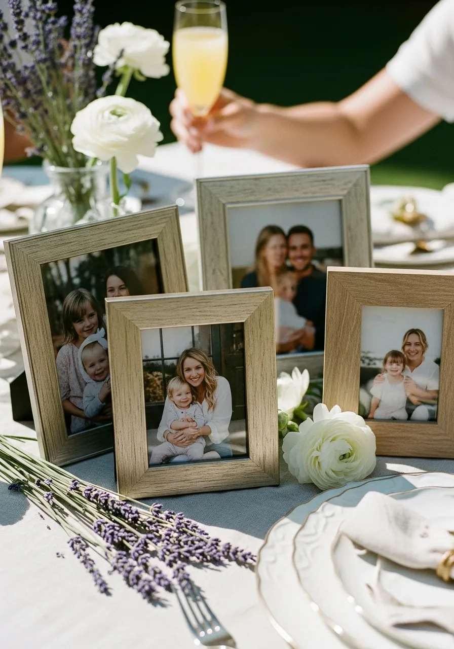 10. Framed Family Photos
