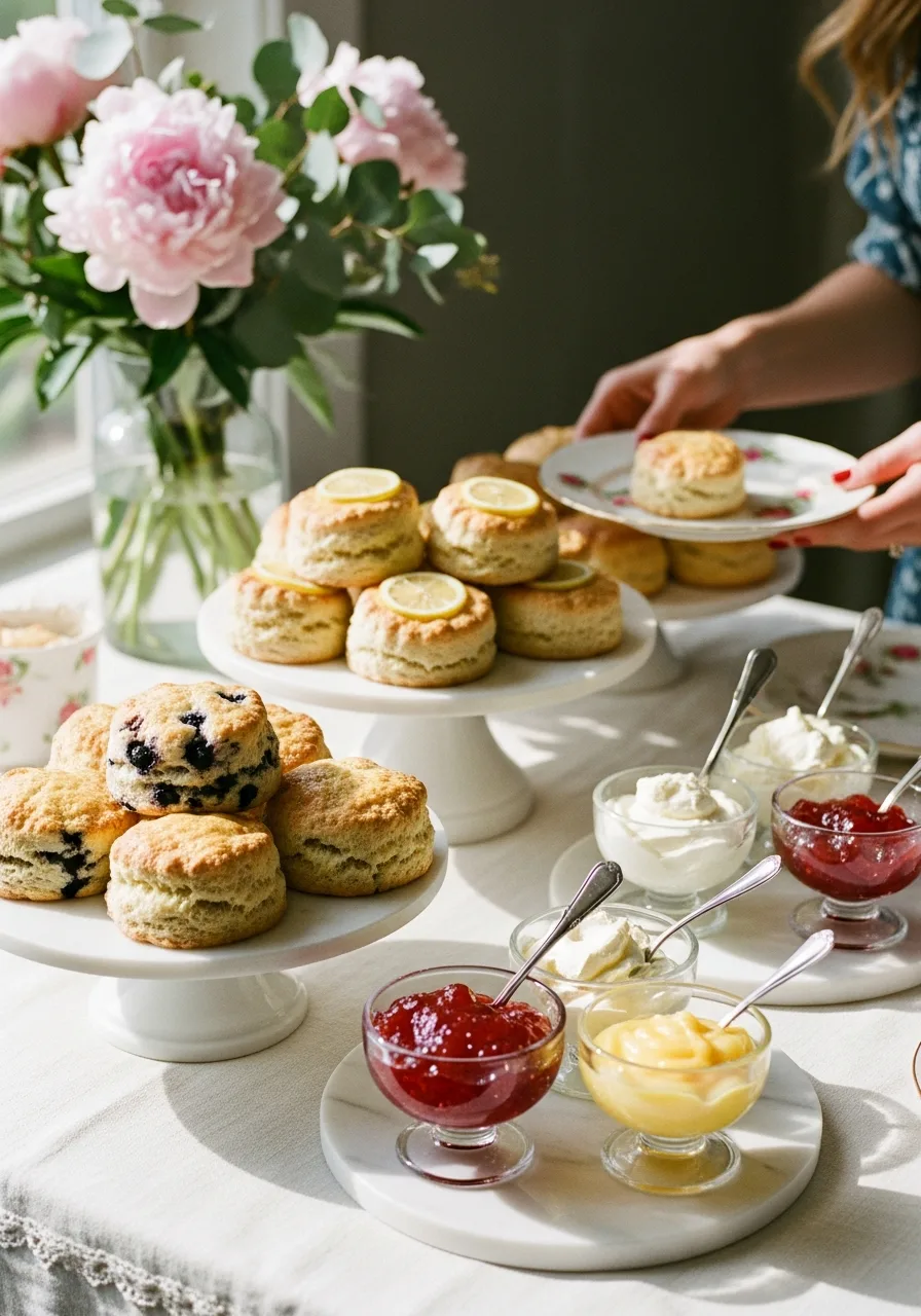 12. Warm Scone Station