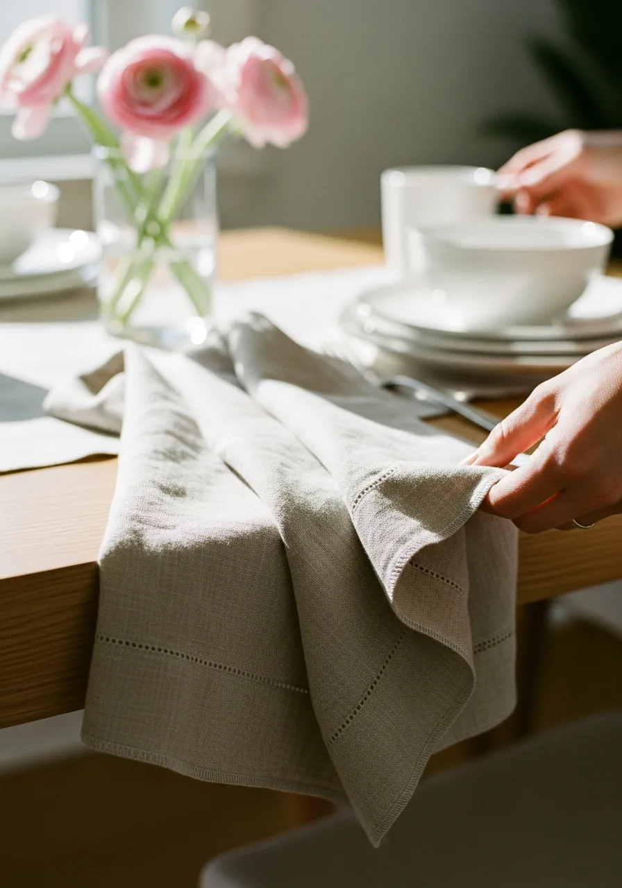 14. Real Linen Napkins