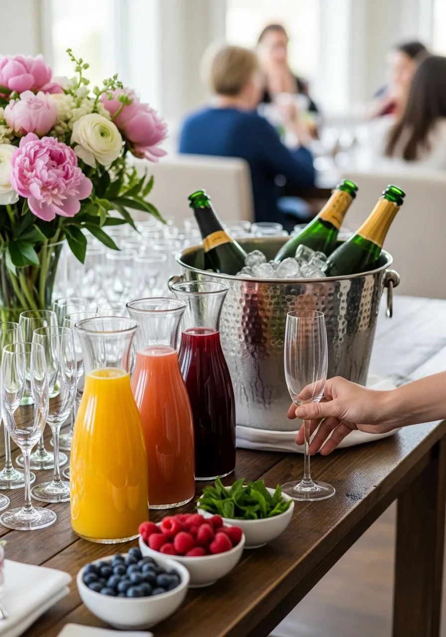 2. Self Service Mimosa Bar
