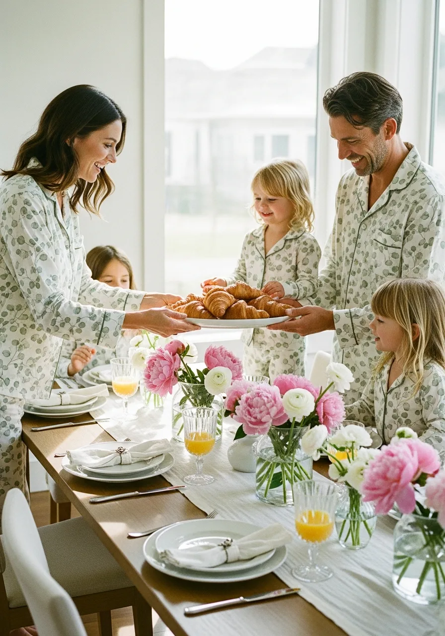 24. Matching Family Pajamas