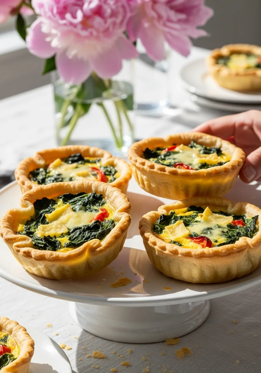 26. Individual Quiche Servings