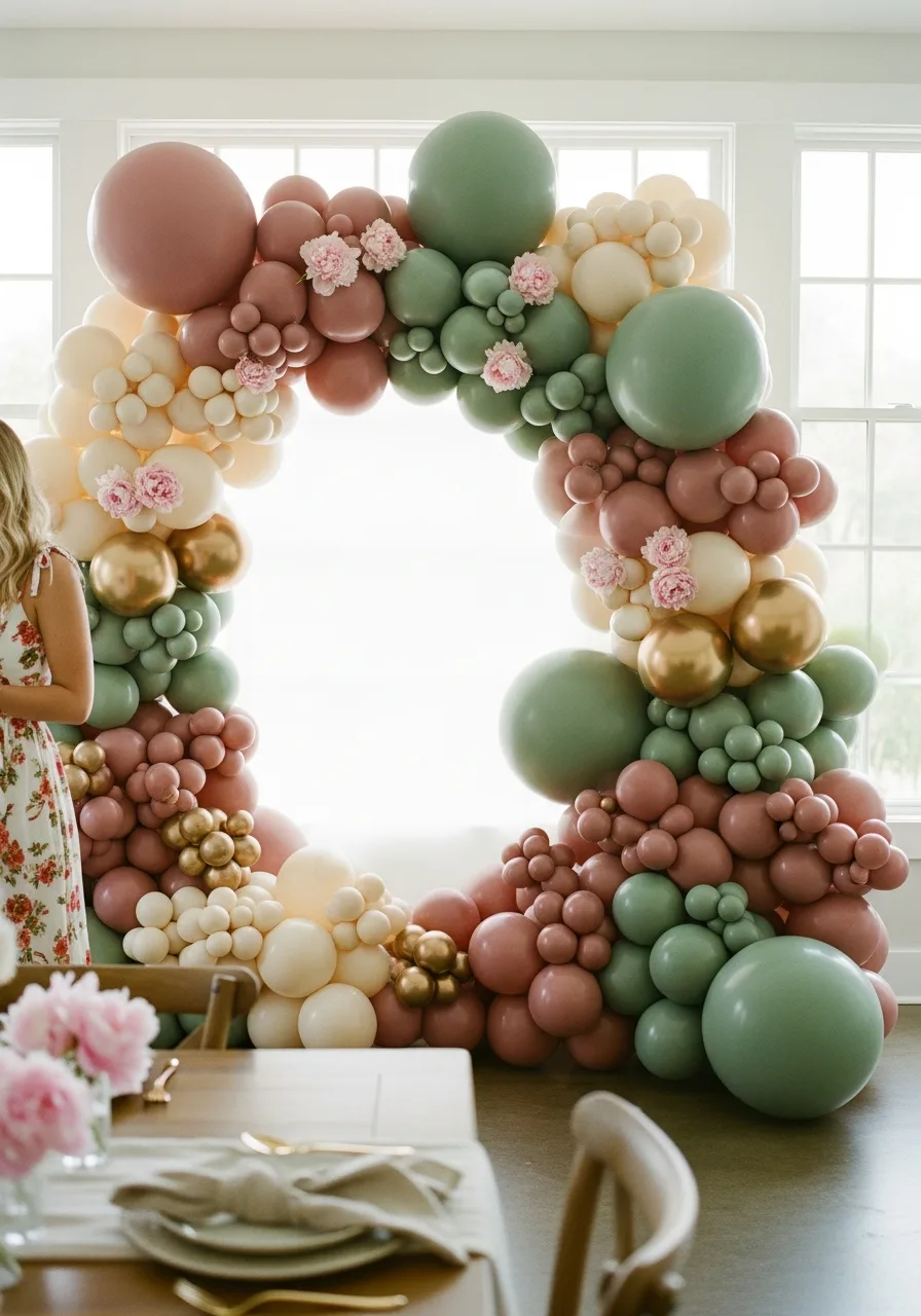 30. Balloon Arch Backdrop