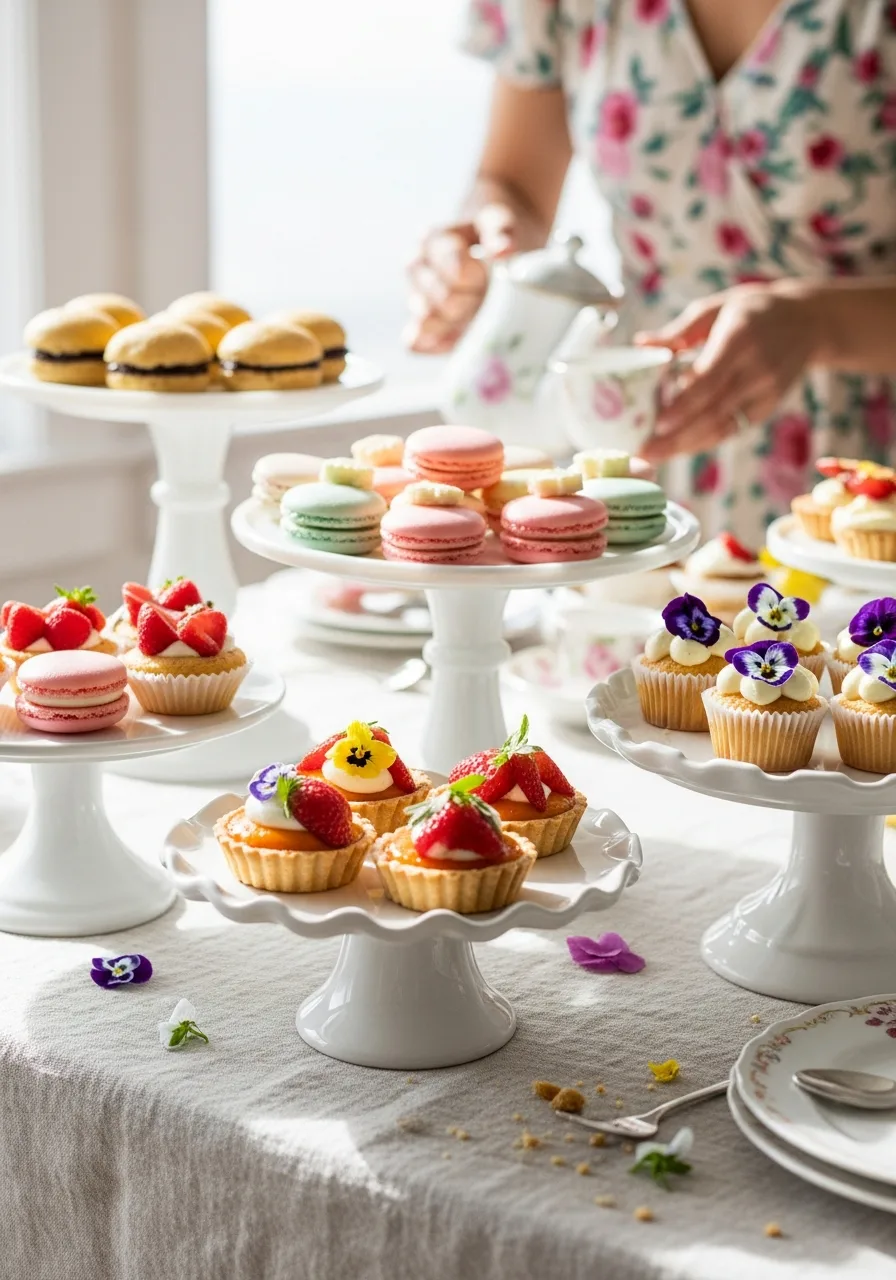 32. Dessert Pedestal Display