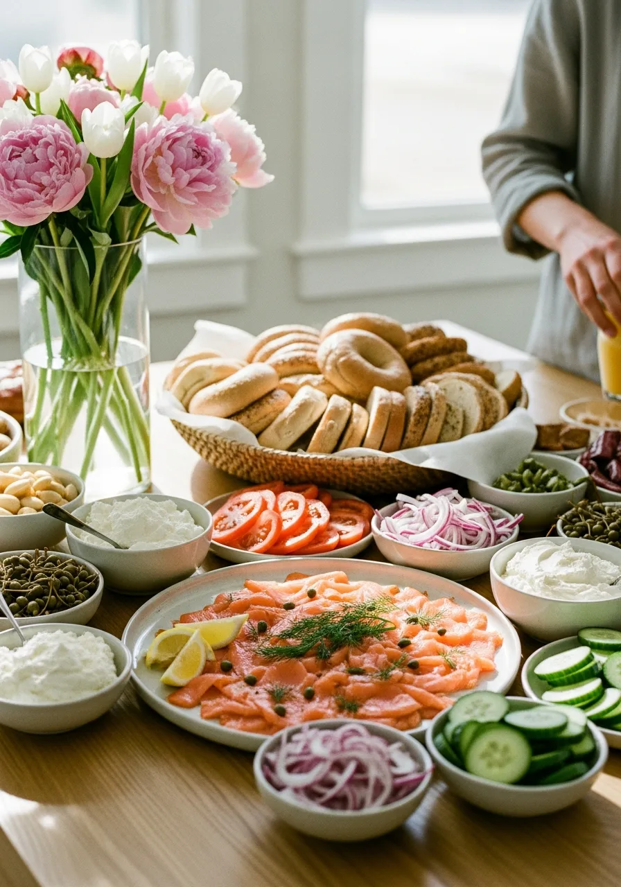 37. Bagel and Lox Bar