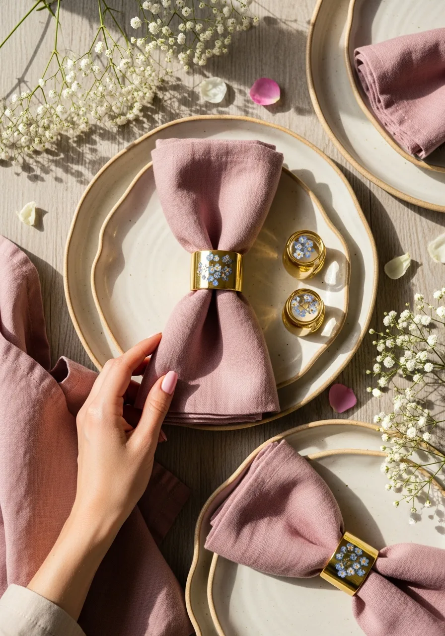 39. Custom Napkin Rings