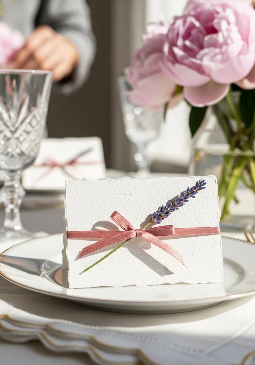4. Personalized Place Cards