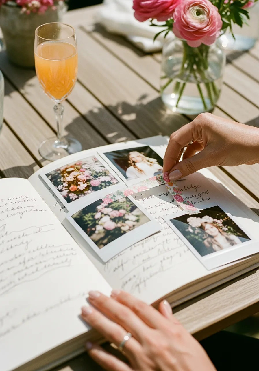 40. Polaroid Guestbook