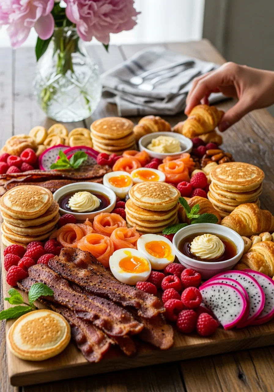 6. Giant Breakfast Charcuterie