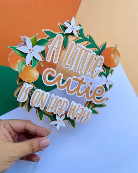 29. Upgraded Cake Topper