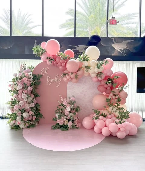 14. Wall of Flowers Backdrop