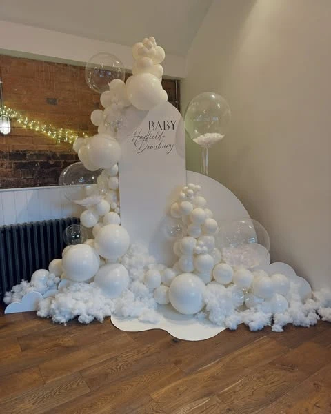 28. 'On Cloud Nine' Cotton Backdrop