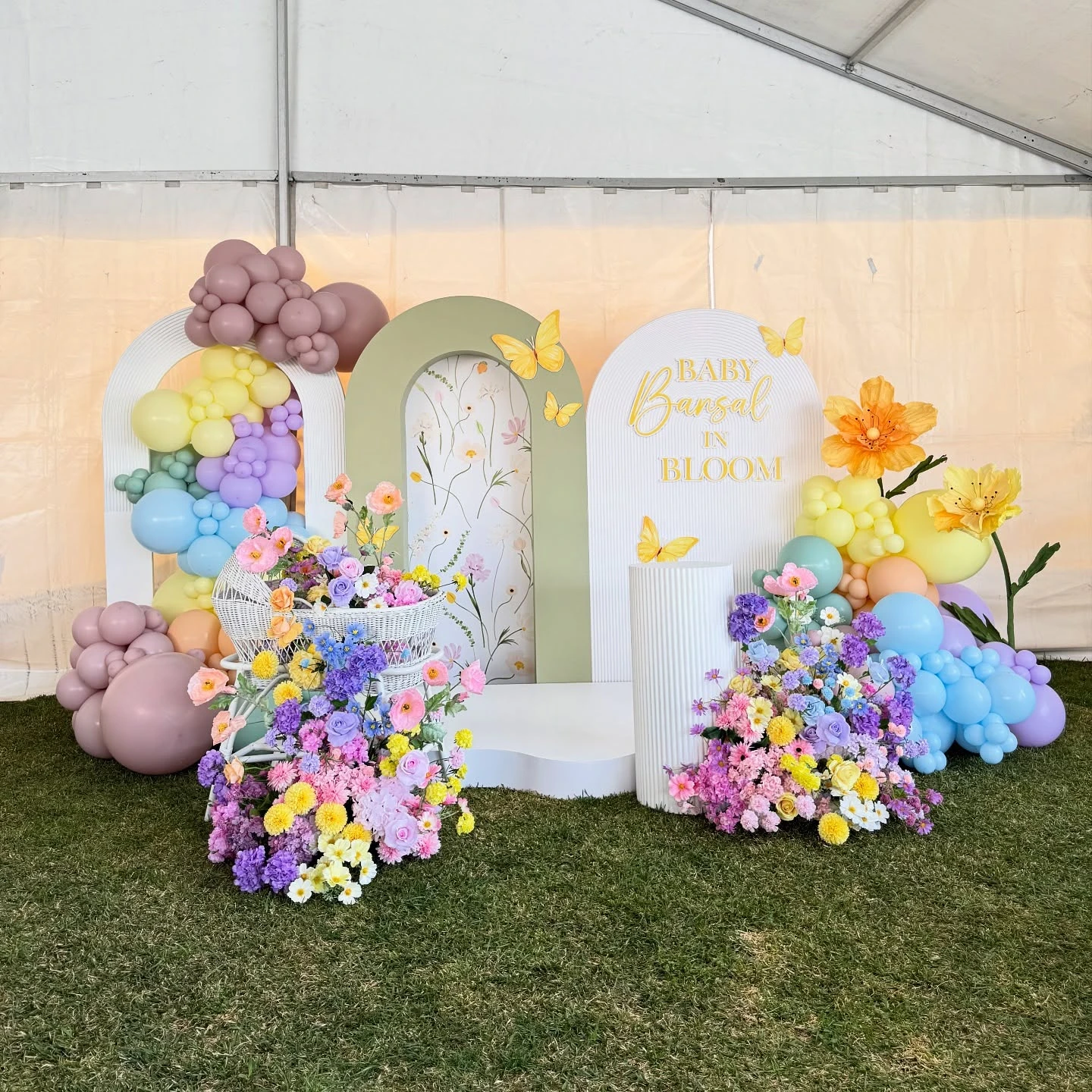 34. Wildflower Garden Arches