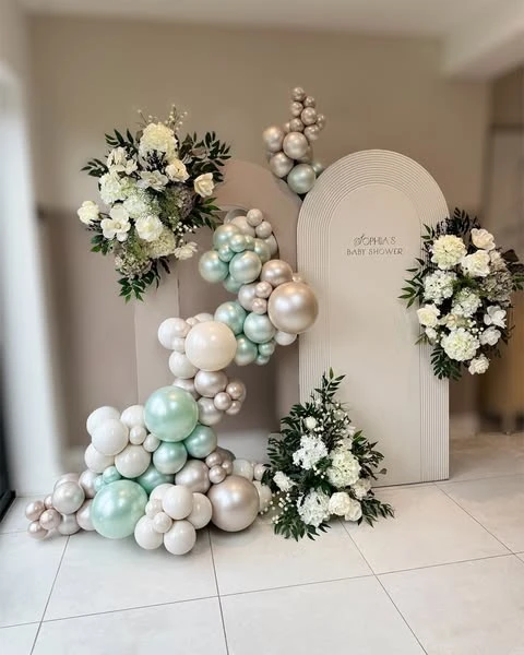 47. Layered Arches with Florals