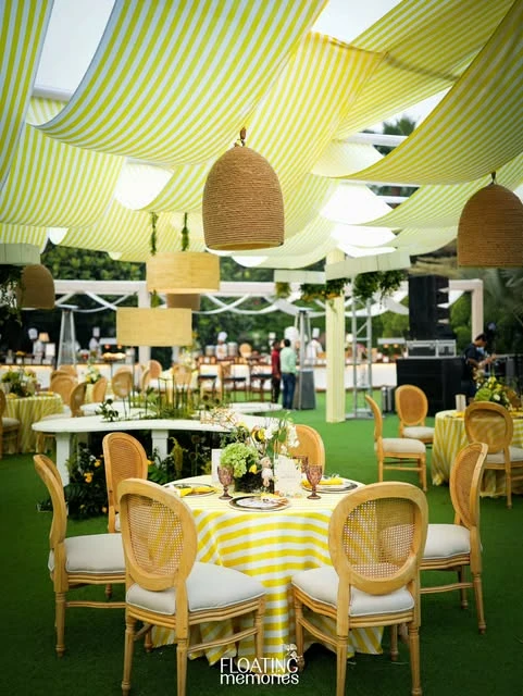 3. Full Ceiling and Table Draping