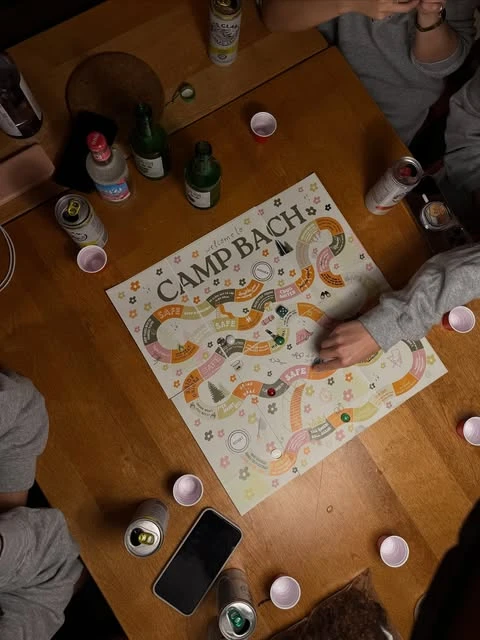12. Camp-Themed Board Game