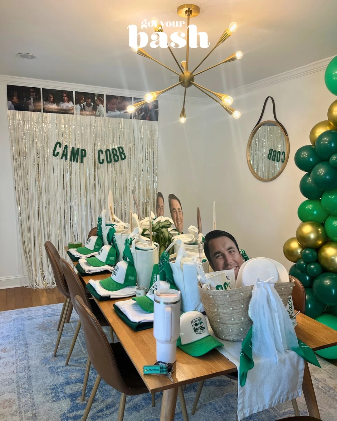 3. Fully Themed Welcome Table
