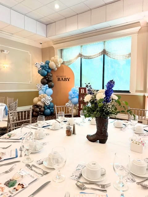 32. The Cowboy Boot Centerpiece