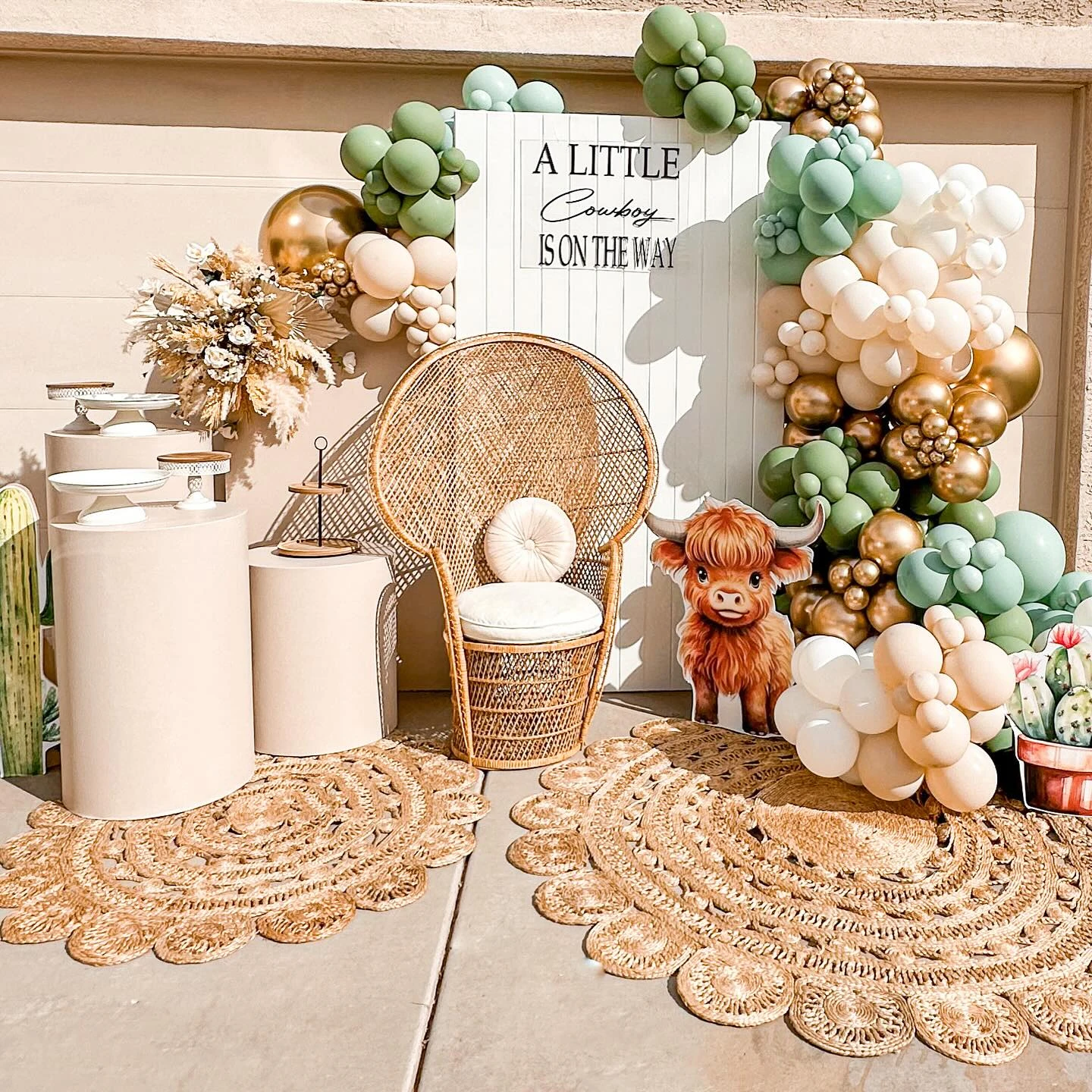 37. The 'Holy Cow' Boho Theme