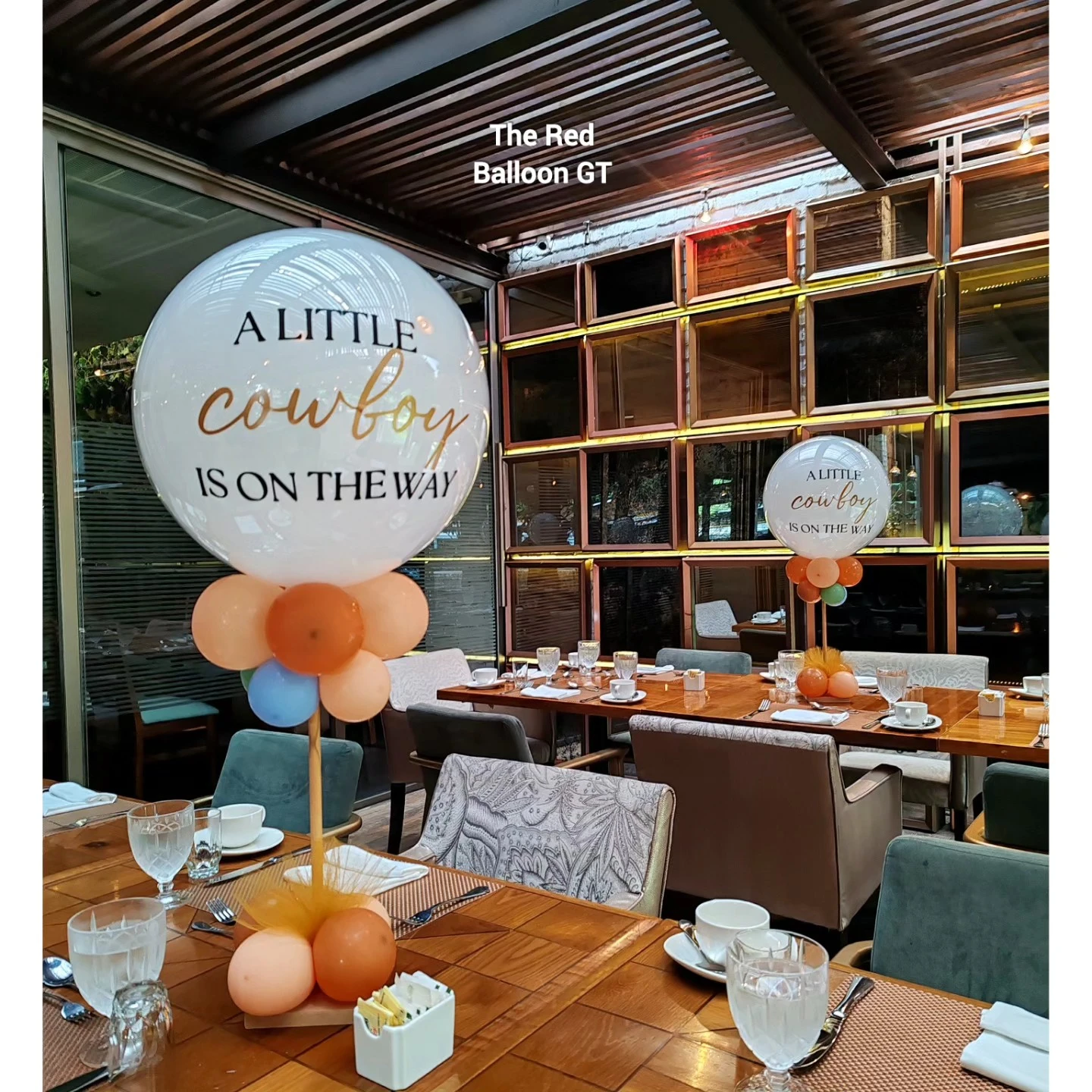 5. Custom Balloon Centerpieces