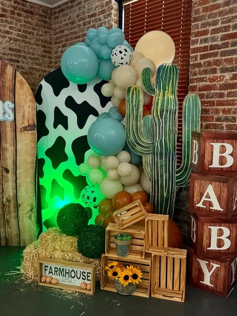 7. Rustic Prop-Filled Corner