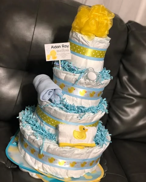 16. The Classic Diaper Cake