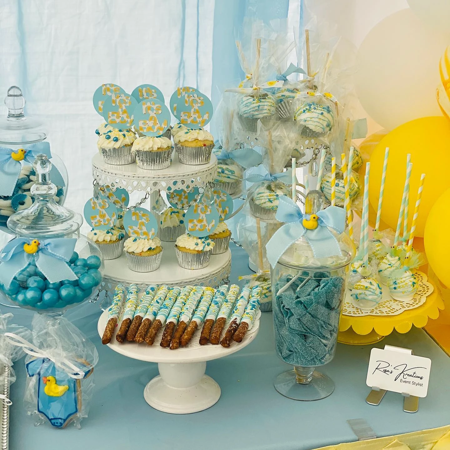 8. Full Spread Duck Dessert Table image 1