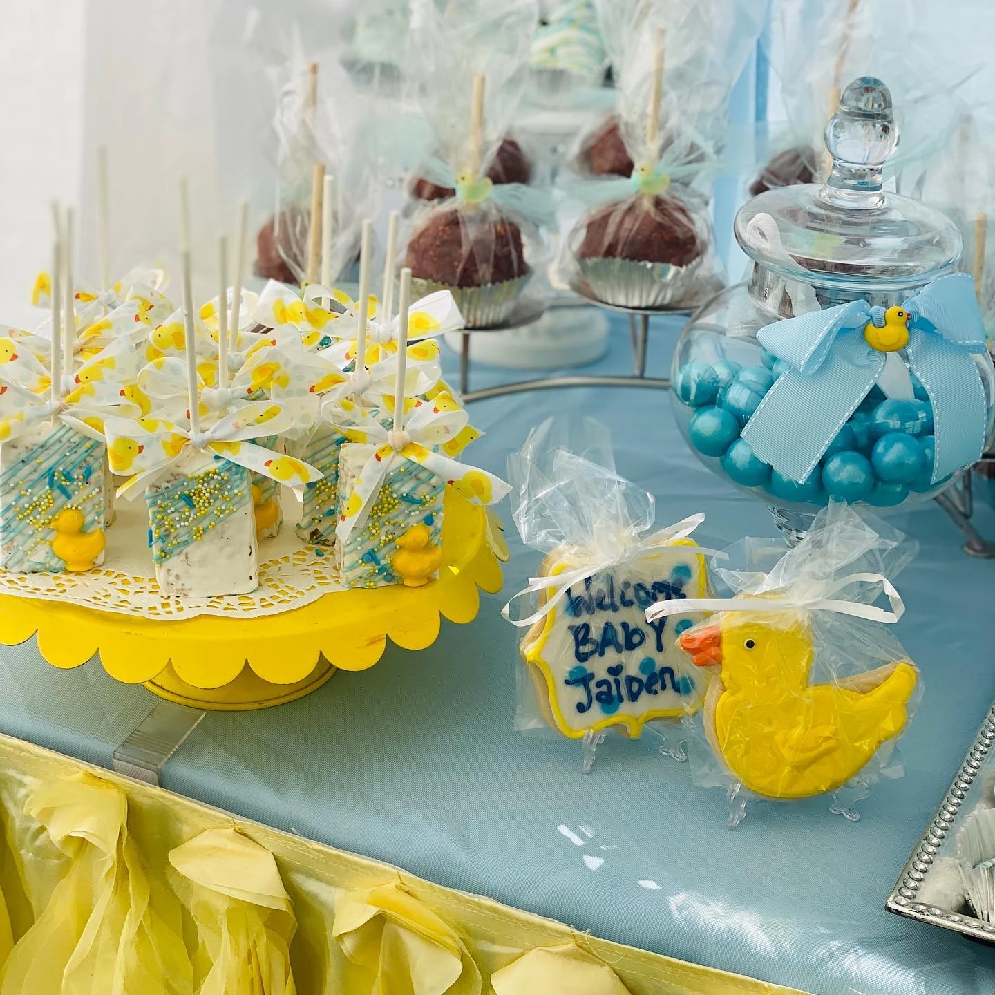 8. Full Spread Duck Dessert Table image 2