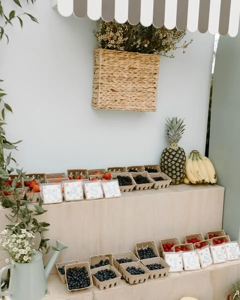15. Set Up a Fresh Berry Bar
