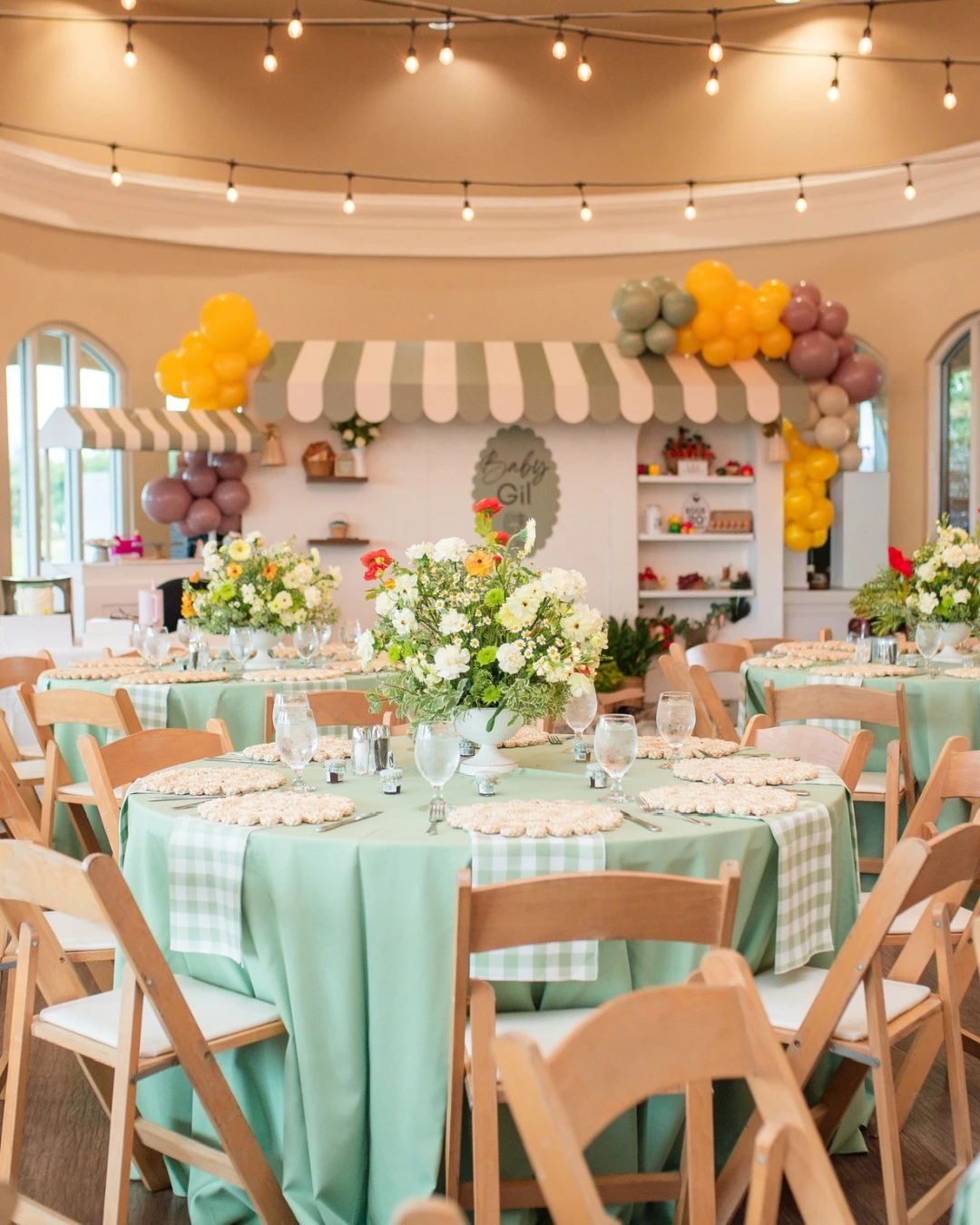 21. Go Big with Coordinated Decor