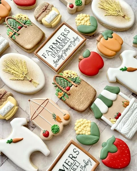 33. Mix Many Cookie Designs