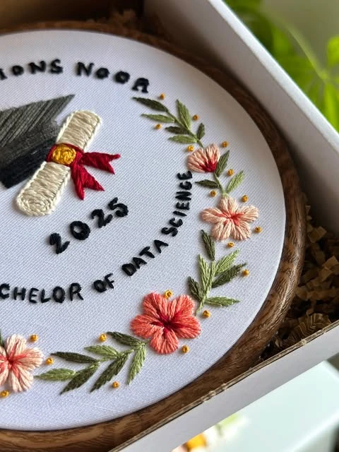11. Custom Embroidery Art