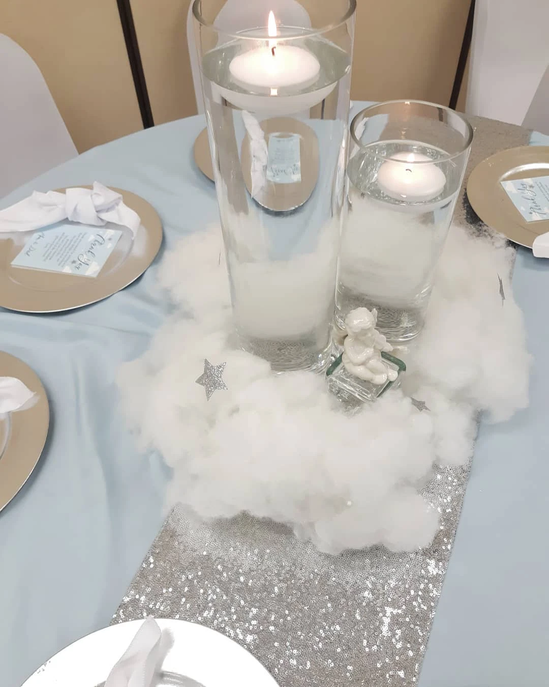 10. Floating Candle Centerpiece