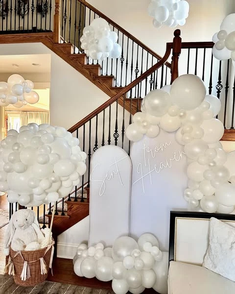 22. Staircase Balloon Installation