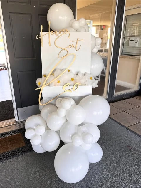 26. Layered Welcome Sign