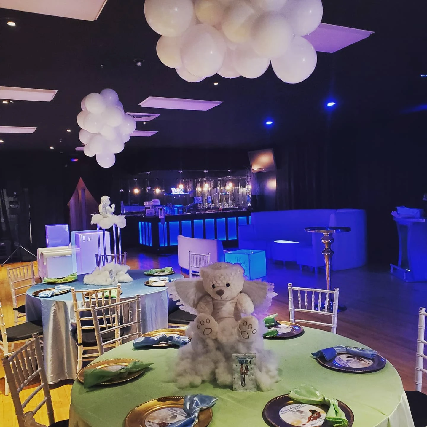 29. Angel Bear Centerpieces