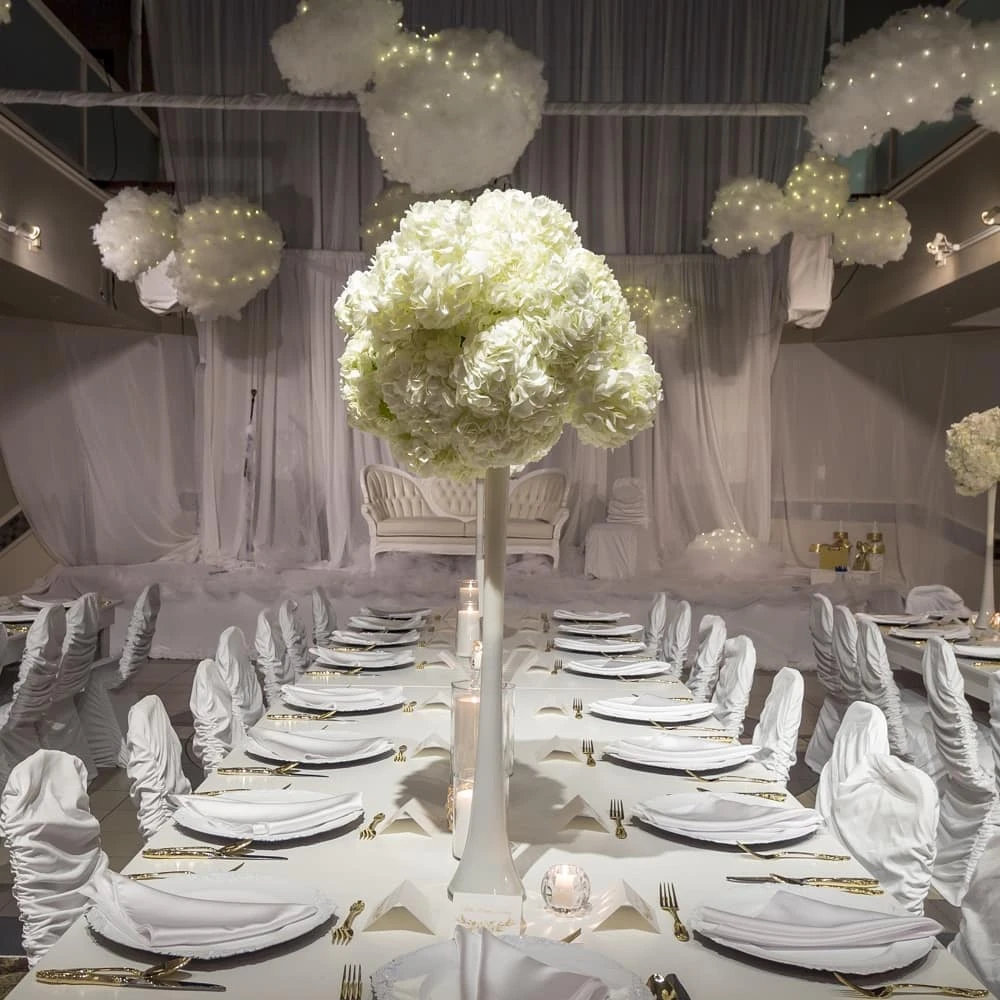 3. All-White Tablescape