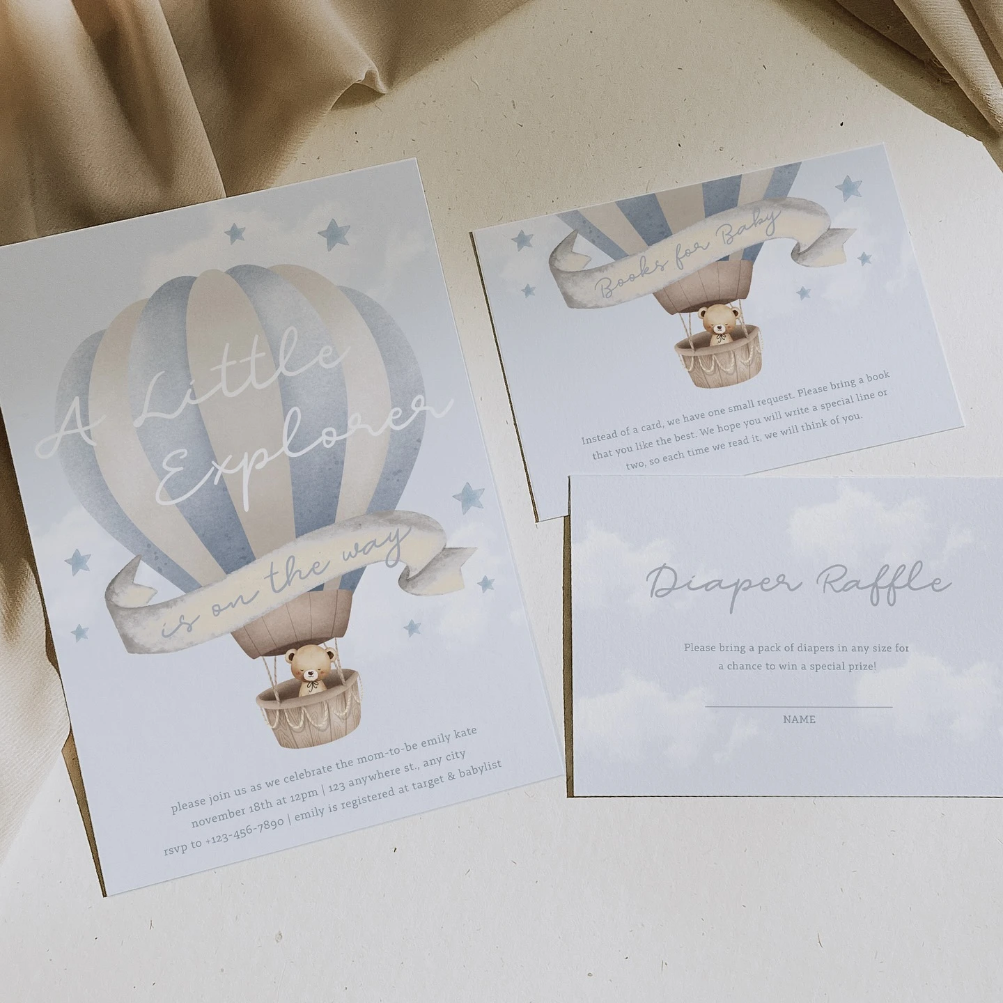 20. Invitation Insert Cards