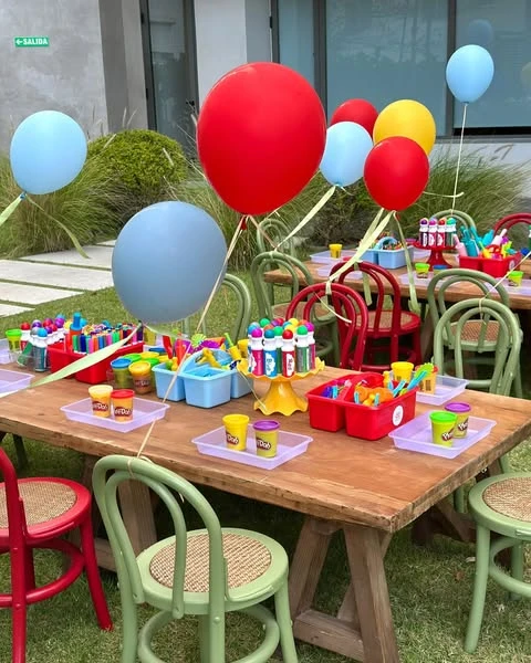 7. Make an Activity Table Your Party's Centerpiece image 1