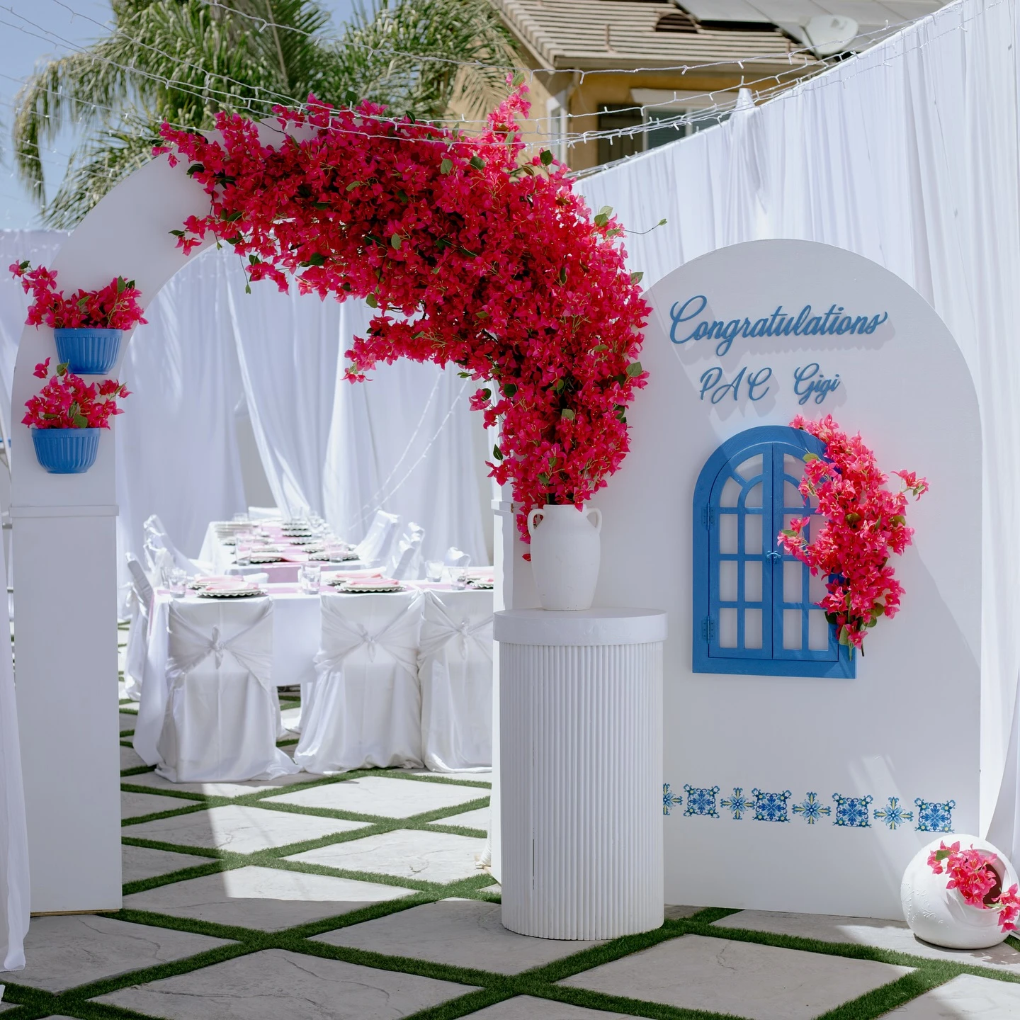 1. A Grand Entrance with Floral Architecture image 1