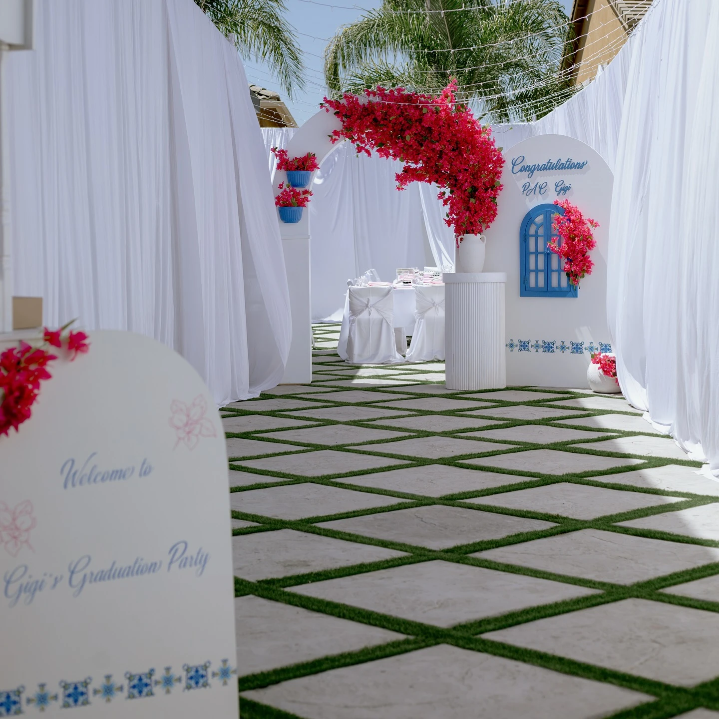 1. A Grand Entrance with Floral Architecture image 2